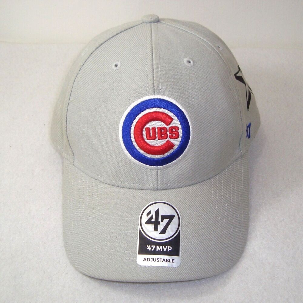 '47 MVP CHICAGO CUBS Embroidered Adjustable Wool Blend Baseball Cap